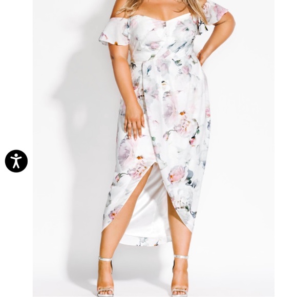 City Chic Heartbreaker Floral Dress - Picture 1 of 5